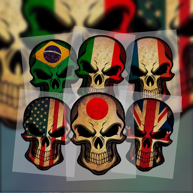 Motorcycle Gear Usa - Autocollant personnalisé pour bouchon de réservoir