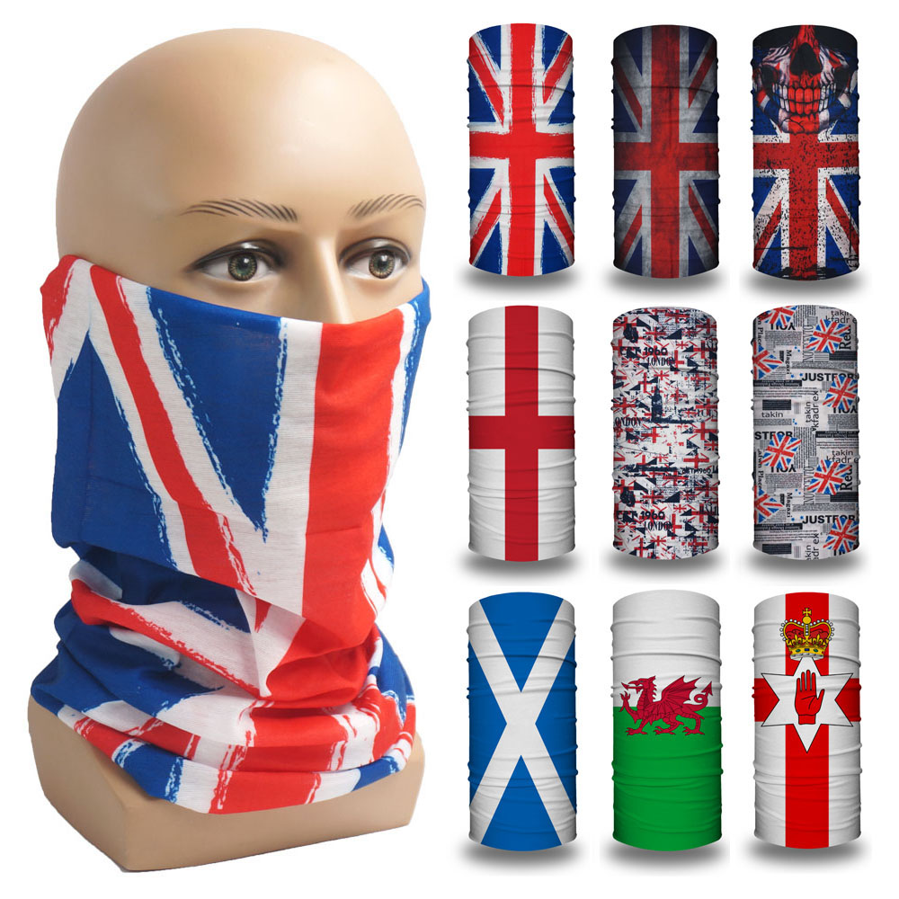 Motorcycle Gear Uk - UK/grande-bretagne/angleterre/écosse/Irlande drapeaux nationaux Bandana foulard de