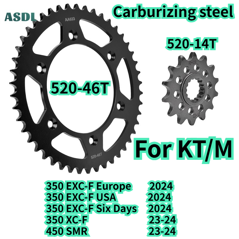 Motorcycle Gear Usa - Pignon avant et arrière de moto
