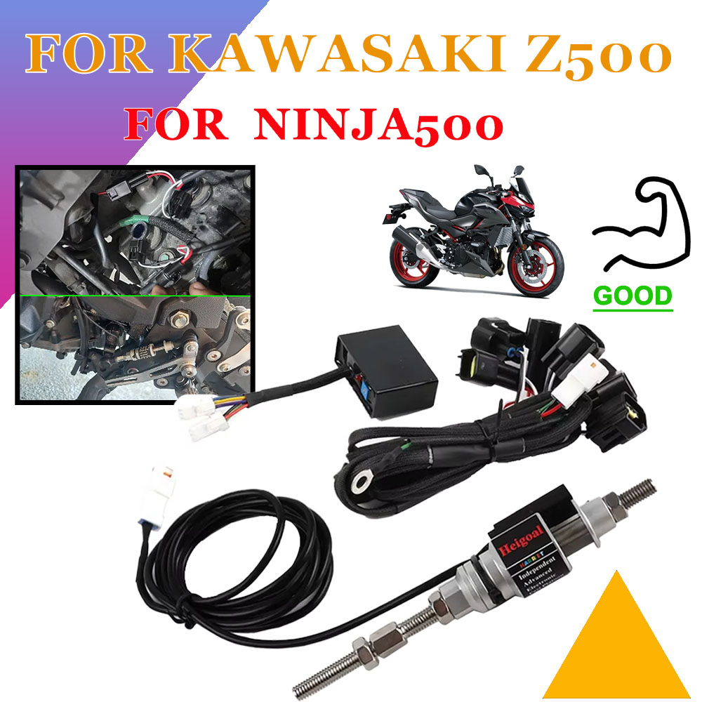 Motorcycle Gear Zone - Pour Kawasaki Z500 Z 500 Ninja500