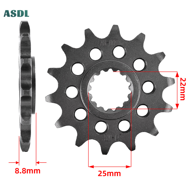 Pignon avant et arrière de mot - Motorcycle Gear Usa avis et prix