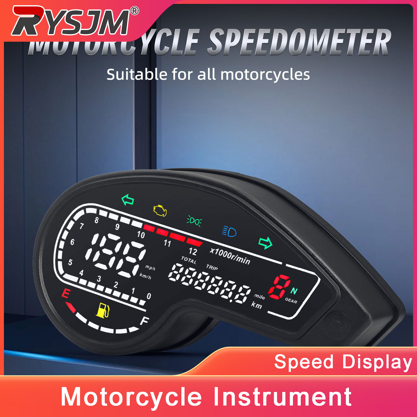 Compteur de vitesse numérique  - Motorcycle Gear And Accessories avis et prix